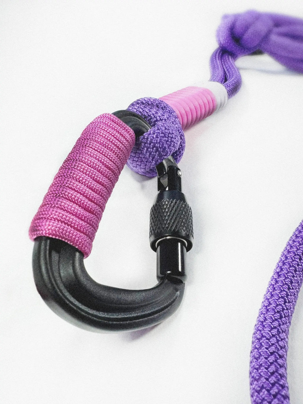 Correa de Perro , cuerda de escalada, correa perro morada y rosa, 3d, correa para perro resistente