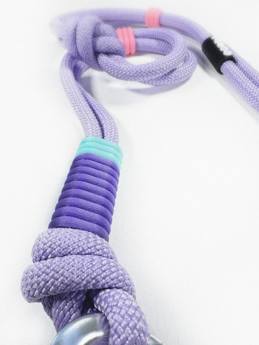 Correa de Perro , cuerda de escalada, correa lila, 3d, correa para perro resistente