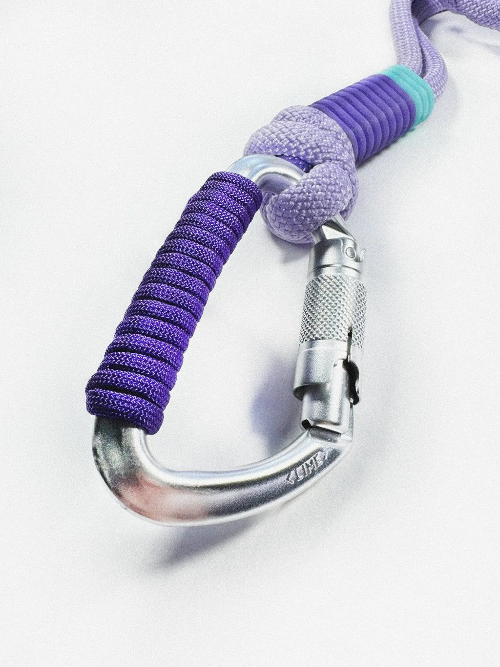 Correa de Perro , cuerda de escalada, correa lila, 3d, correa para perro resistente